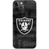 NFL Las Vegas Raiders Black & White iPhone 12 Pro Max Skin